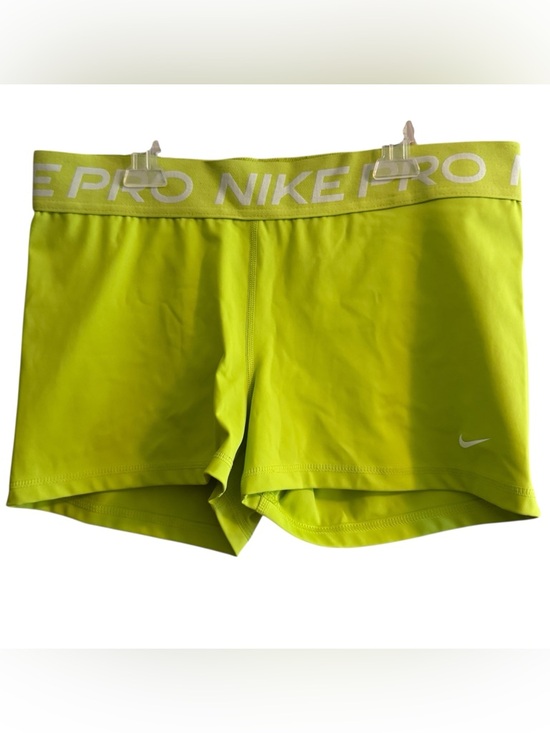 Nike Pants - 💜4/$40 Nike Neon Lime Pro Stretch Athletic Shorts